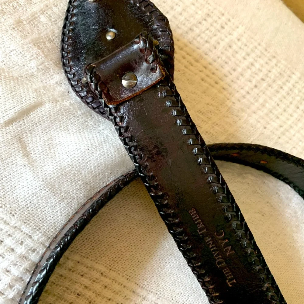 The Divine Tribe NYC Leather Boho Rodeo Cowgirl Belt women’s